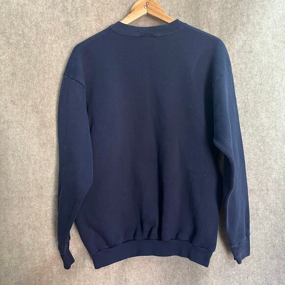 VTG Blue Denver Broncos Super Bowl XXXII Sweater Size Large - Picture 4 of 4